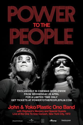 Power To The People: John & Yoko Live in NYC icon