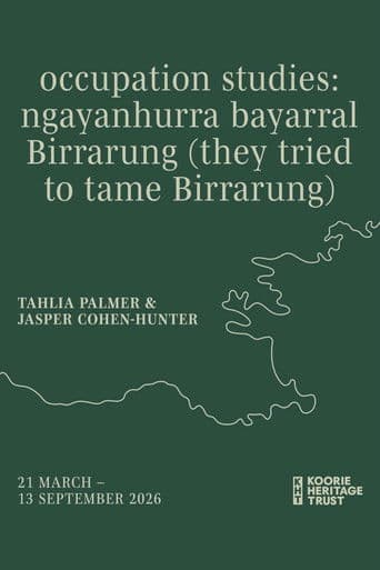 occupation studies: ngayanhurra bayarral Birrarung icon